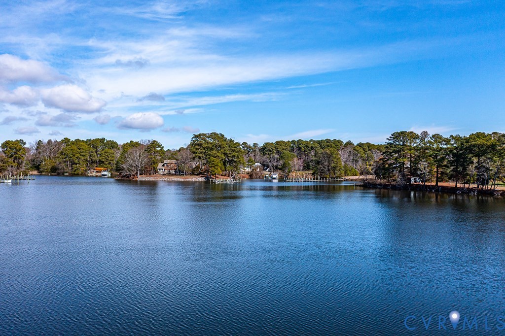 2082 Fleeton Road Reedville, VA 22539 - Photo 29 of 34 a view of a lake with houses