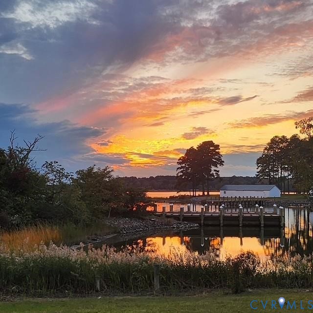2082 Fleeton Road Reedville, VA 22539 - Photo 33 of 34 a view of a lake from a yard