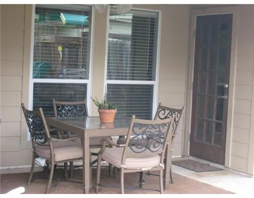 a view of a park with a slide