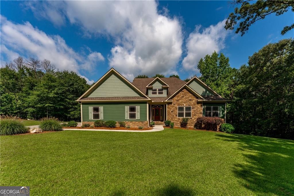 1158 Bailey Road Aragon, GA 30104 - Photo 1 of 73 a front view of house with yard and green space