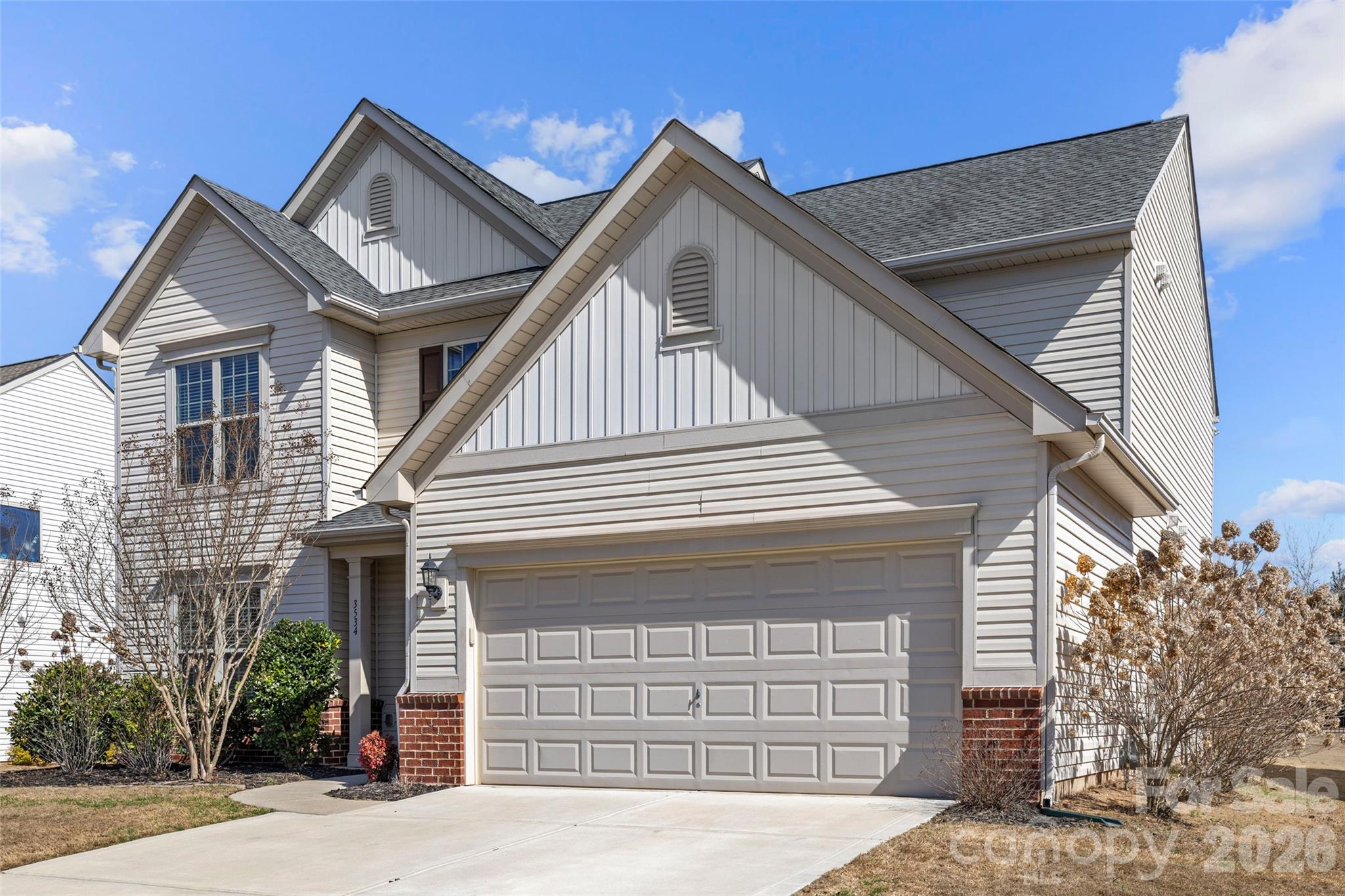 3534 Jumprock Road Fort Mill, SC 29707 - Photo 2 of 36 a front view of a house with a garage
