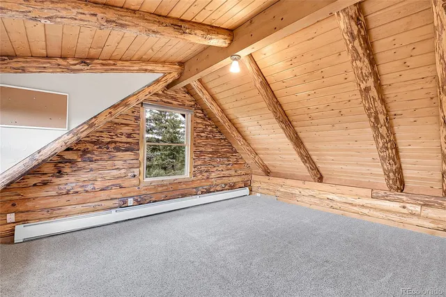 a room with window and air conditioner