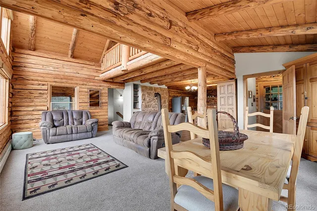 a outdoor living space with patio furniture