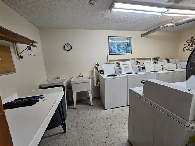 a room with storage and utility