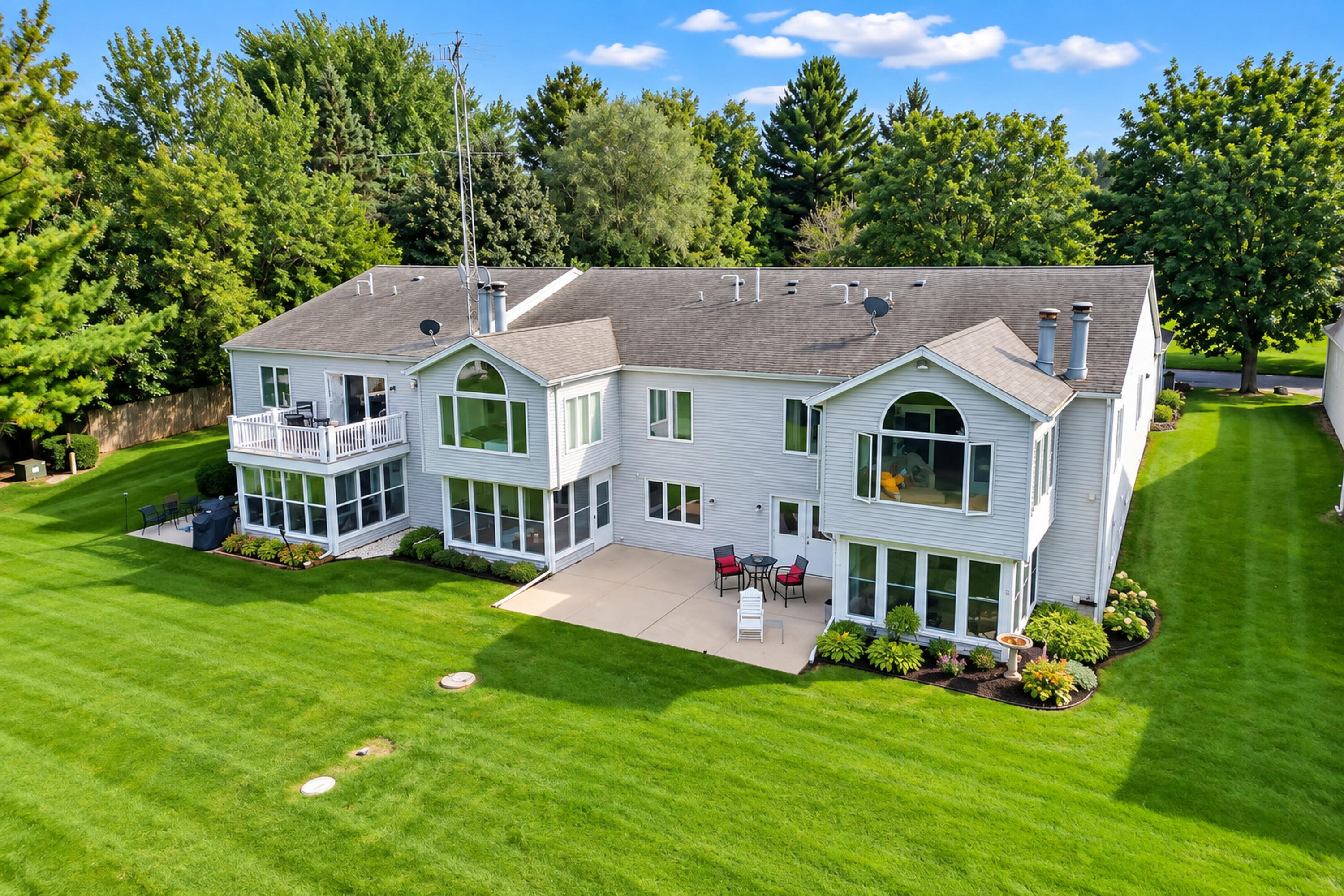 W4776 Potter Road, Unit 5 Lafayette, WI 53121 - Photo 2 of 25 Aerial of Home