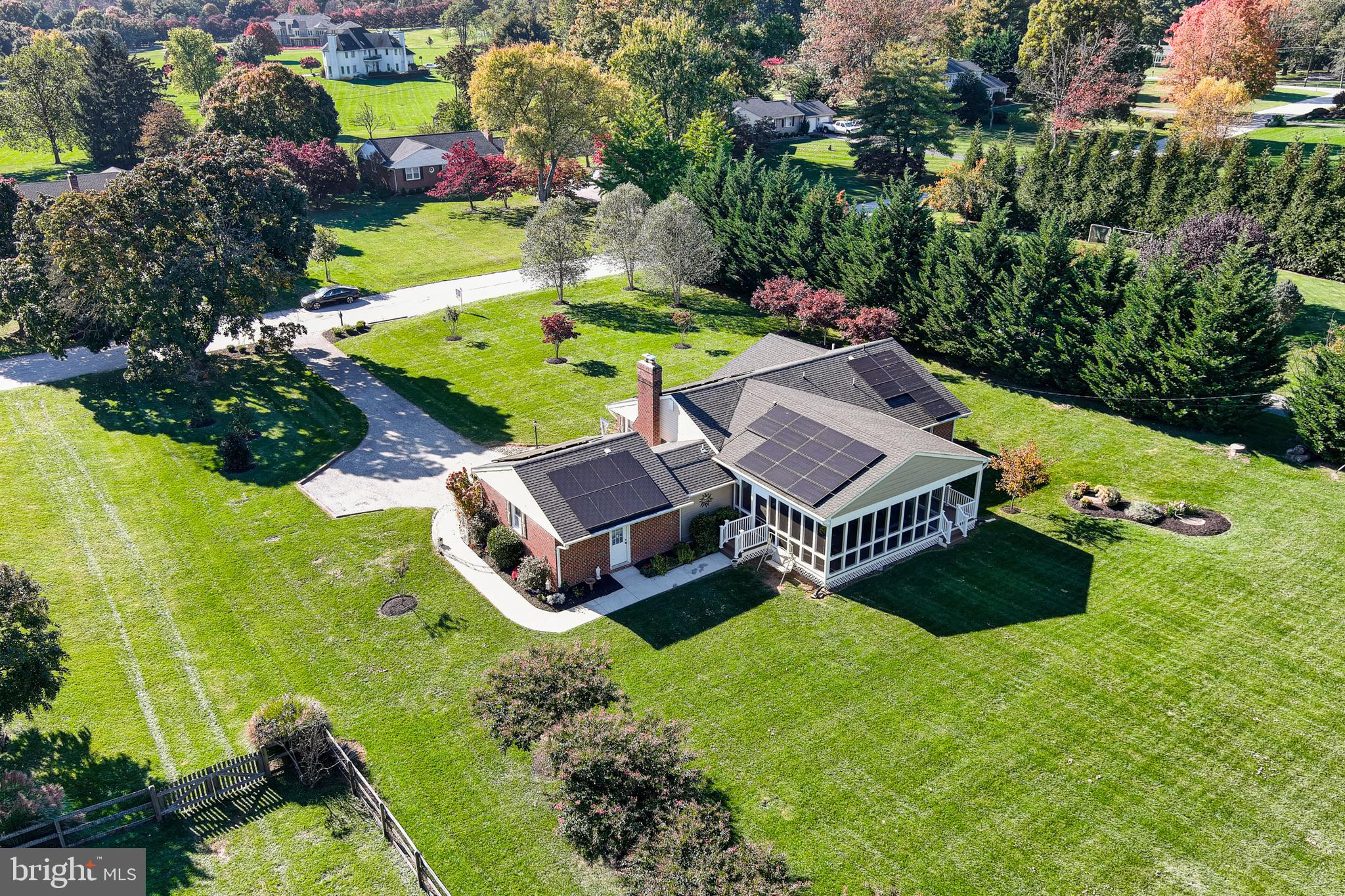 AERIAL SIDE VIEW