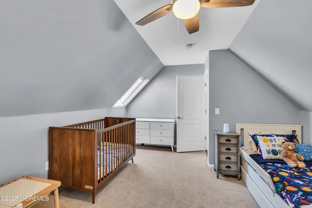 a view of an empty room and storage