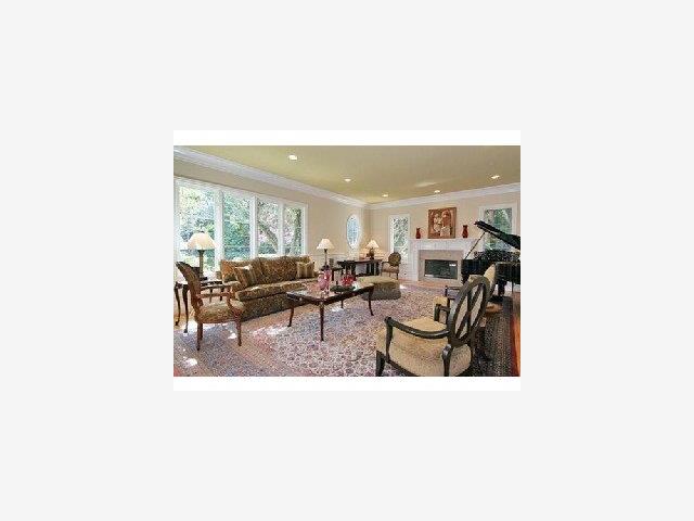 45 Downey Way Hillsborough, CA 94010 - Photo 3 of 9 a living room with furniture and a large window