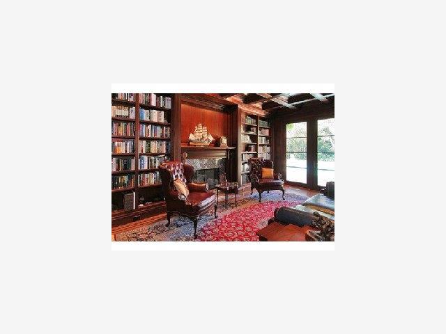 45 Downey Way Hillsborough, CA 94010 - Photo 5 of 9 a outdoor living space with furniture and a fireplace