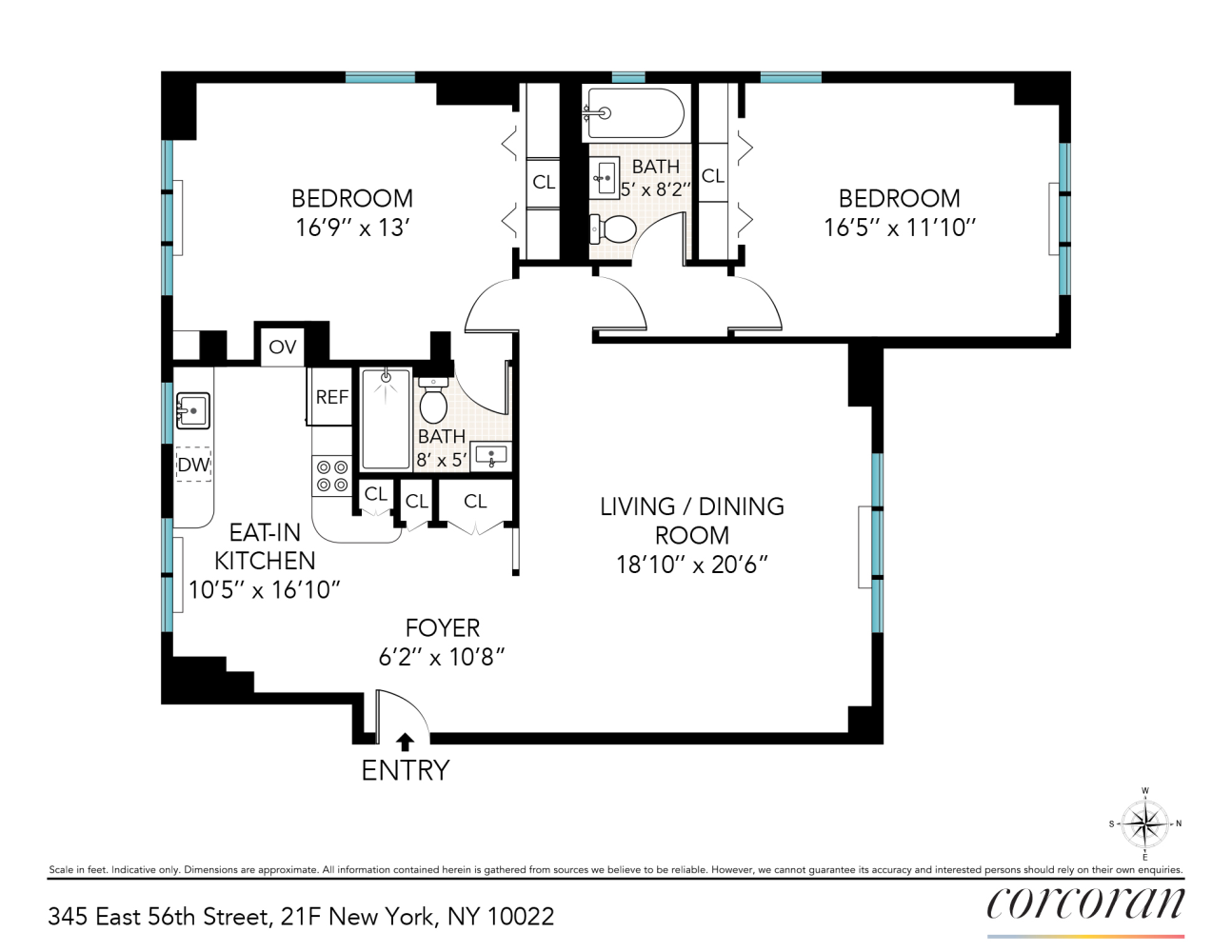 345 East 56th Street, Unit 21F Manhattan, NY 10022 - Photo 9 of 9