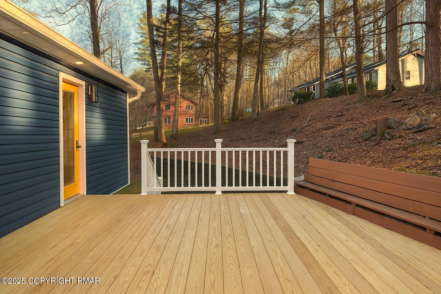1131 Mink Court Bushkill, PA 18324 - Photo 18 of 63 18 Deck from Office Door