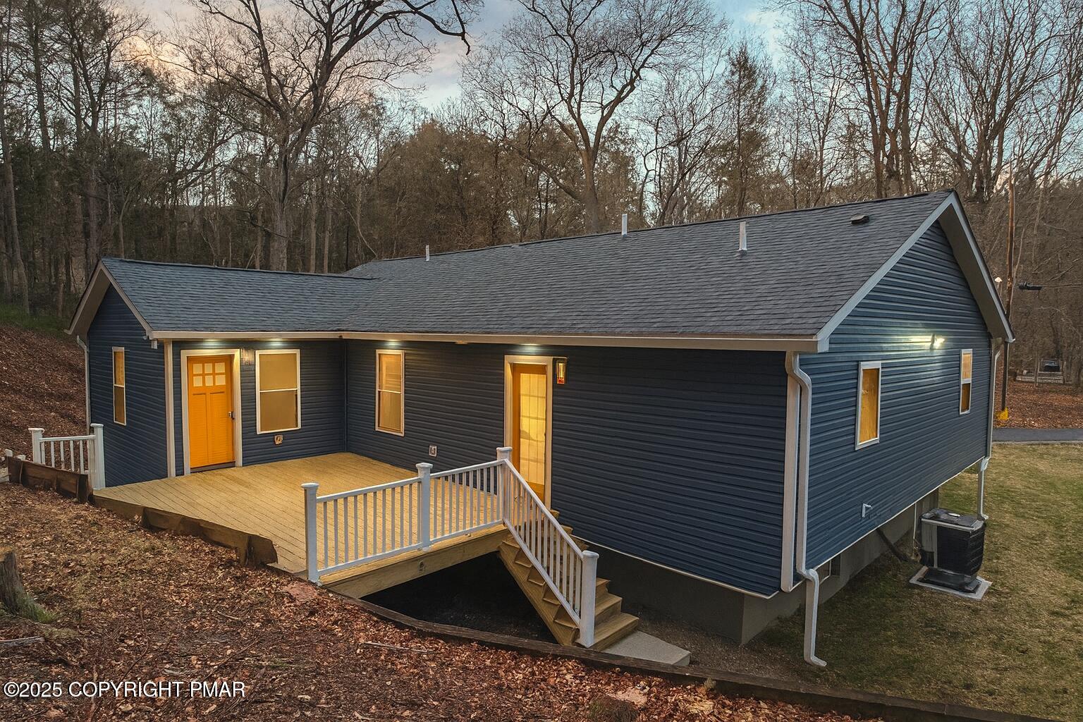 1131 Mink Court Bushkill, PA 18324 - Photo 20 of 63 20 Rear View of Home
