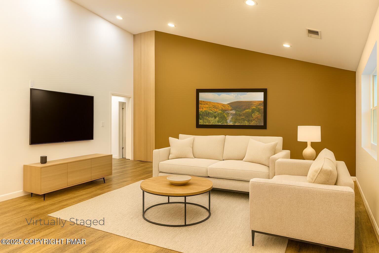 1131 Mink Court Bushkill, PA 18324 - Photo 3 of 63 3 Living Room - Virtually Staged