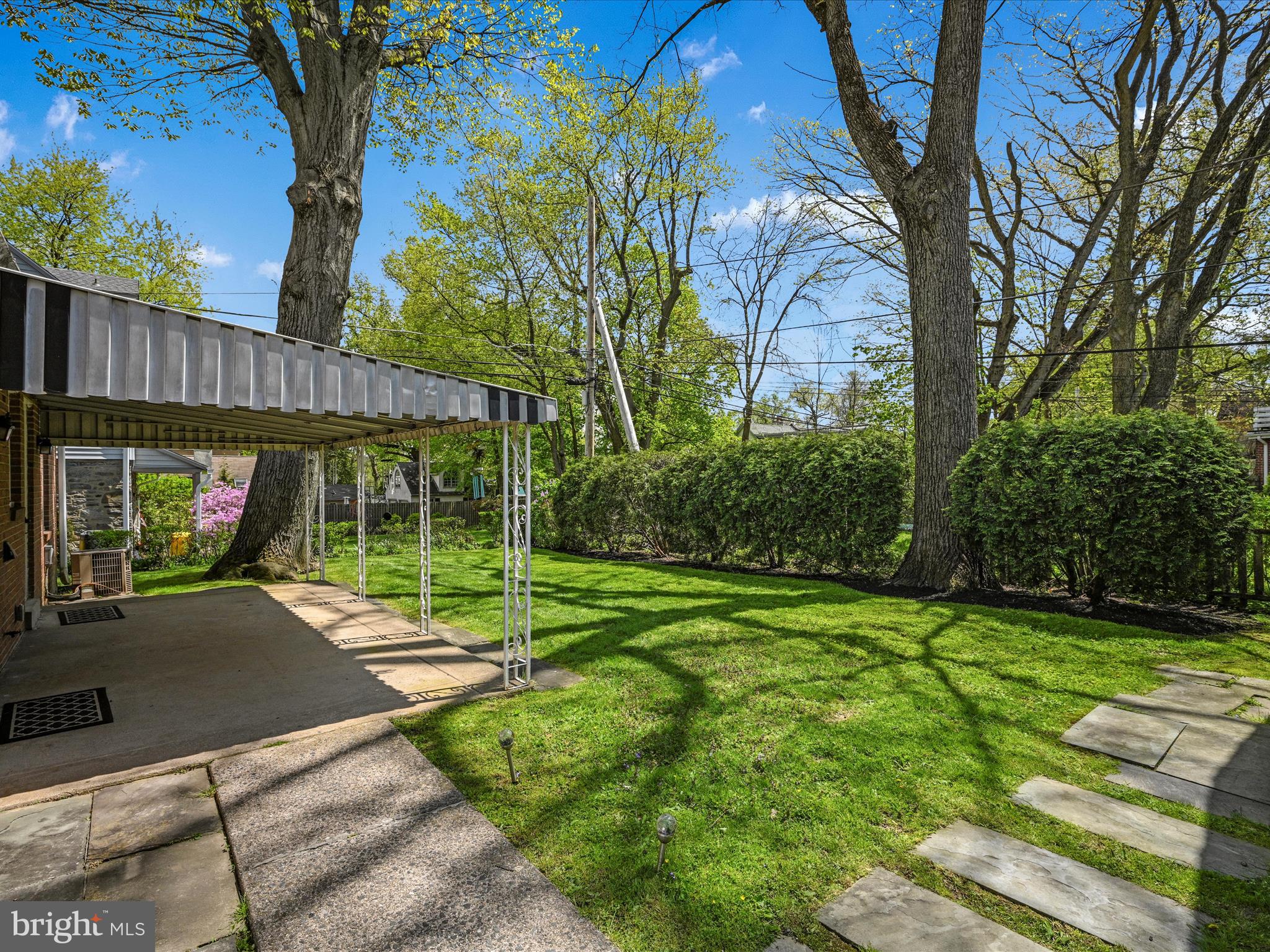 2 Wynnedale Circle Narberth, PA 19072 - Photo 40 of 43 Back Patio & Yard