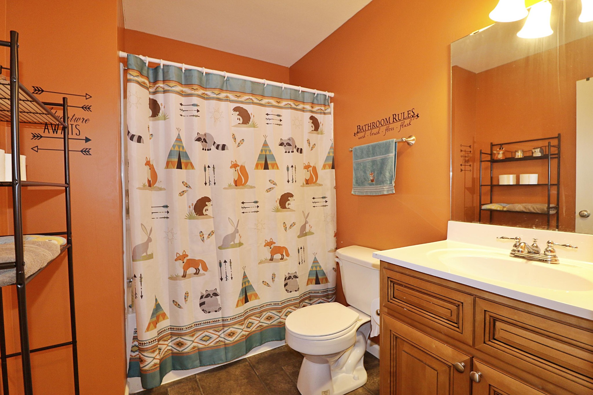 1110 Toomey Road Oneida, TN 37841 - Photo 17 of 30 a bathroom with a sink toilet and shower