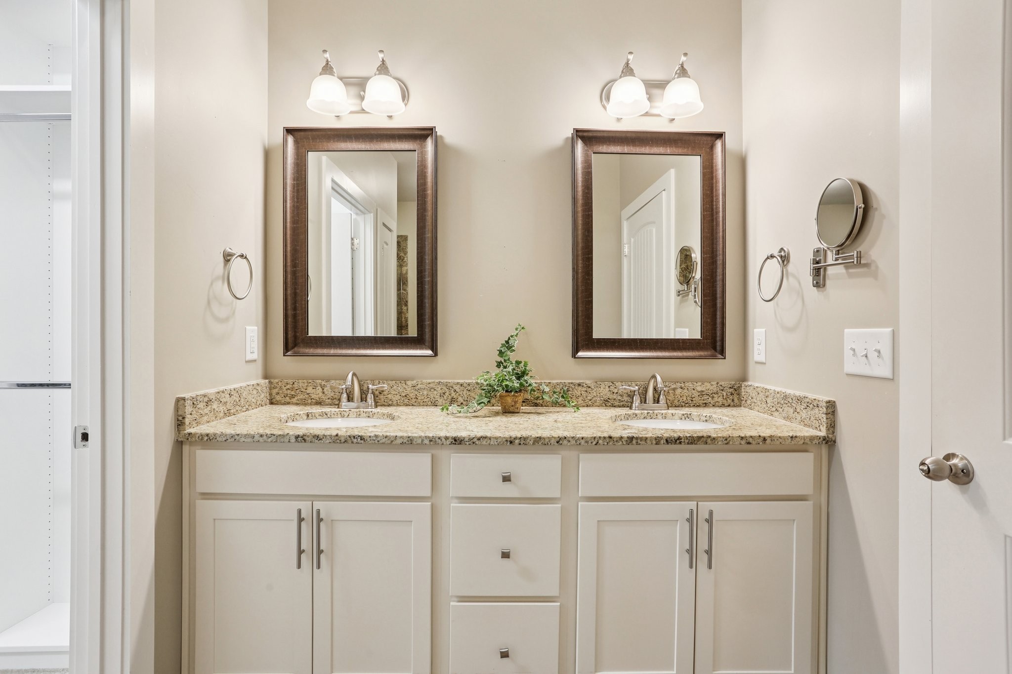 3014 Mainstream Drive Franklin, TN 37064 - Photo 28 of 69 a bathroom with double sink and a mirror