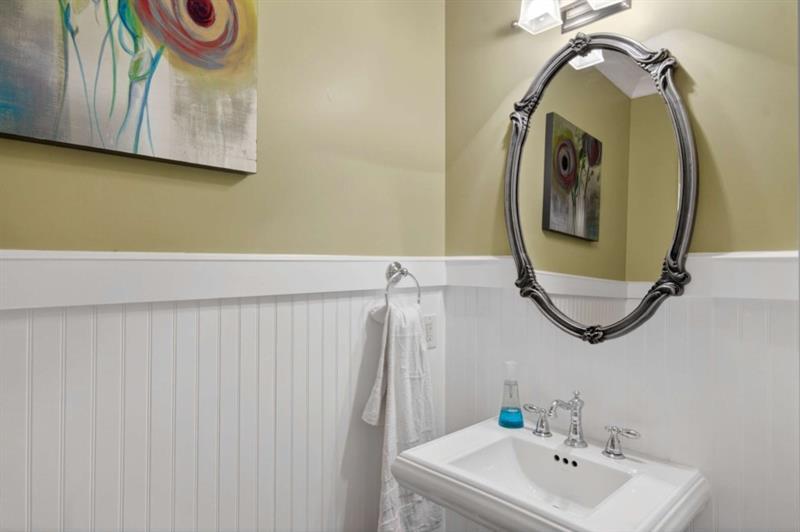 2660 Colgan Court Southeast Atlanta, GA 30317 - Photo 25 of 50 a bathroom with a sink and a mirror