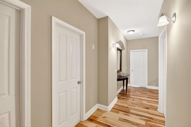 2660 Colgan Court Southeast Atlanta, GA 30317 - Photo 32 of 50 a view of a hallway with wooden floor and staircase