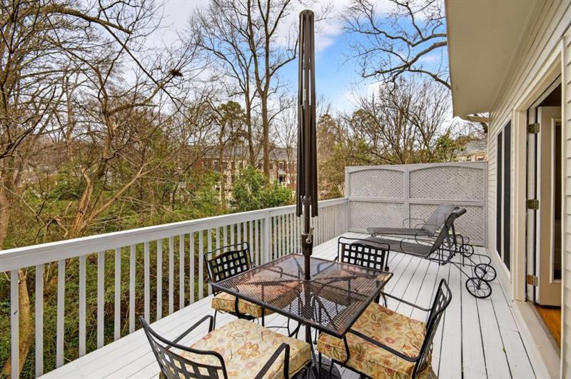 2660 Colgan Court Southeast Atlanta, GA 30317 - Photo 45 of 50 a view of a balcony with furniture