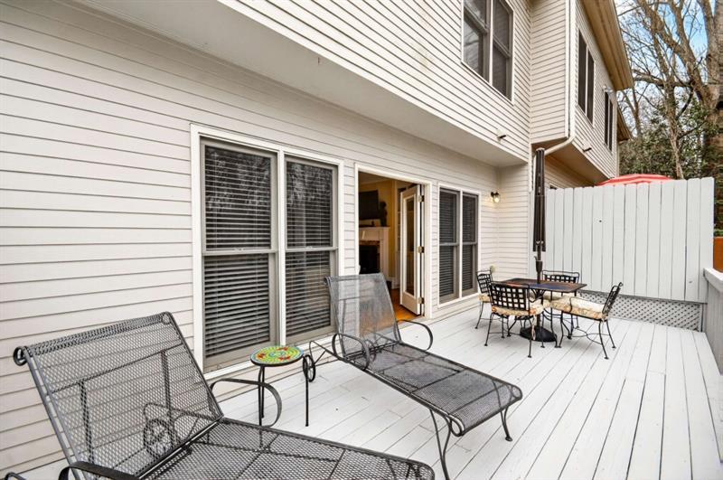 2660 Colgan Court Southeast Atlanta, GA 30317 - Photo 46 of 50 a building outdoor space with patio furniture and wooden floor