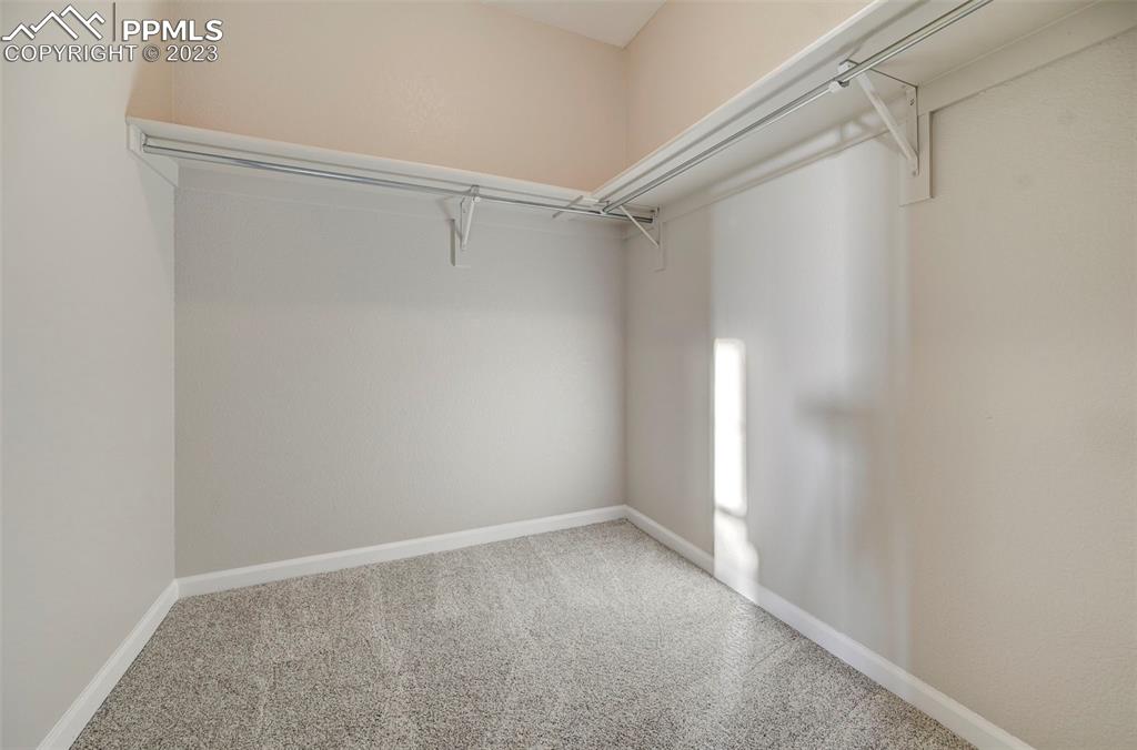 5433 Prominence Point Colorado Springs, CO 80923 - Photo 18 of 26 a view of an empty walk in closet