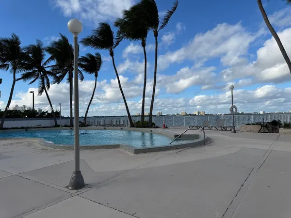 a view of outdoor space with seating