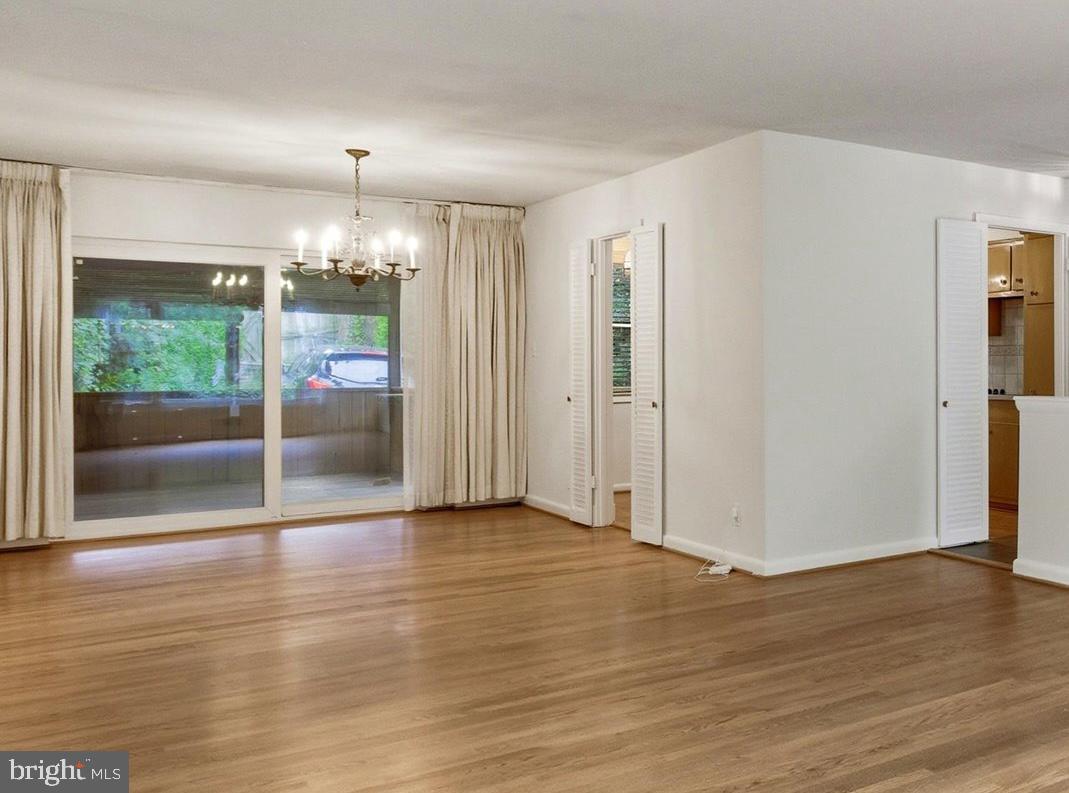 1454 Roxanna Road Northwest Washington, DC 20012 - Photo 11 of 48 a view of a livingroom with wooden floor