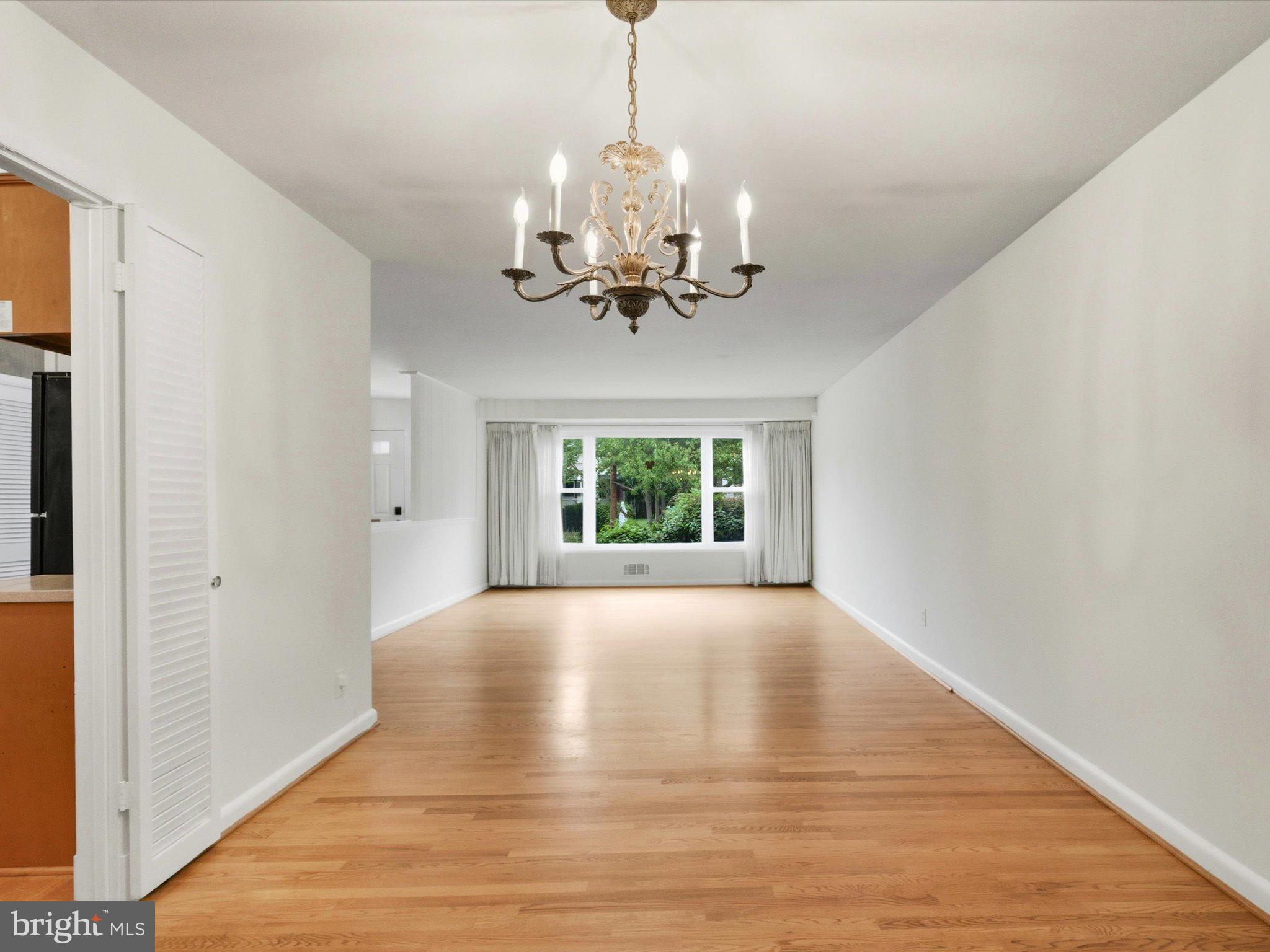 1454 Roxanna Road Northwest Washington, DC 20012 - Photo 12 of 48 a view of an empty room with a window