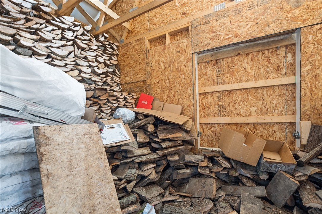 1271 Lewis Road Pierpont, OH 44082 - Photo 25 of 33 Wood storage room off breezeway/mudd room