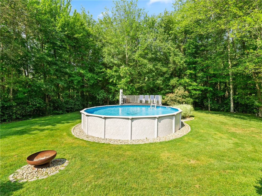 45 Silo Drive Cranston, RI 02921 - Photo 34 of 37 Heated above-ground pool