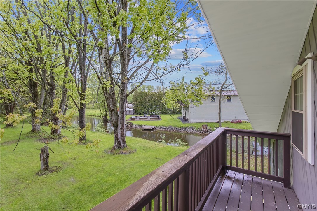 8355 Tuttle Road Cicero, NY 13030 - Photo 27 of 46 This balcony is off the bedroom slider!