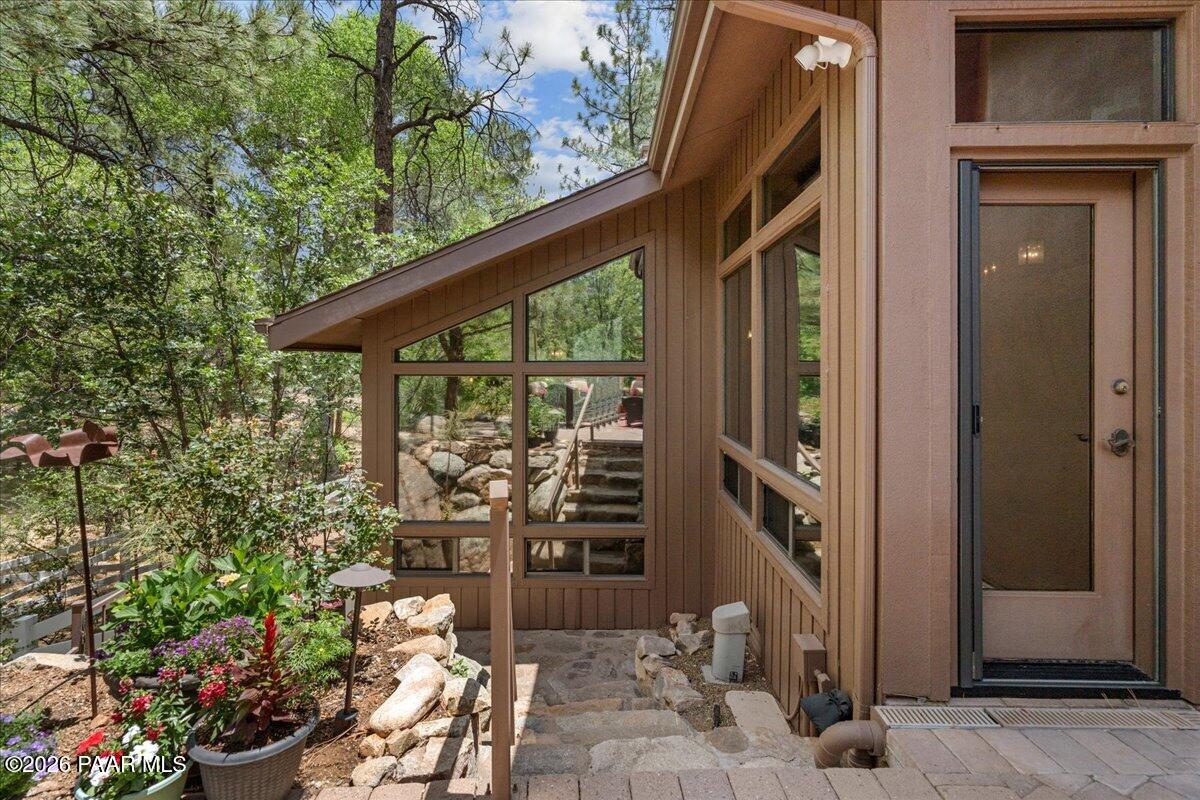1684 Stable Rock Road Prescott, AZ 86303 - Photo 48 of 67 49-Backyard Stairs