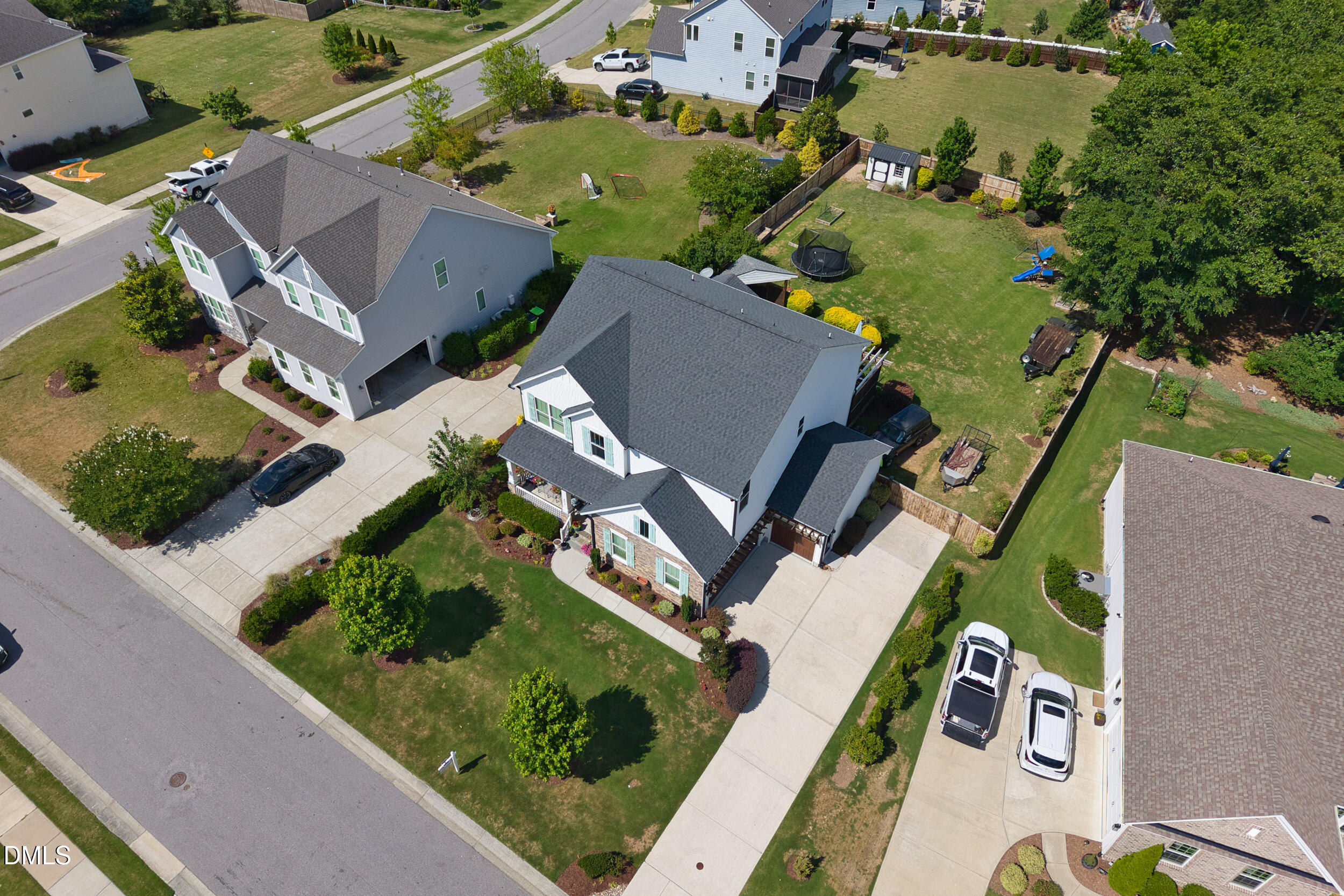 492 Adkins Ridge Road Rolesville, NC 27571 - Photo 48 of 58 38 -492 adkins ridge rd, drone, exterior