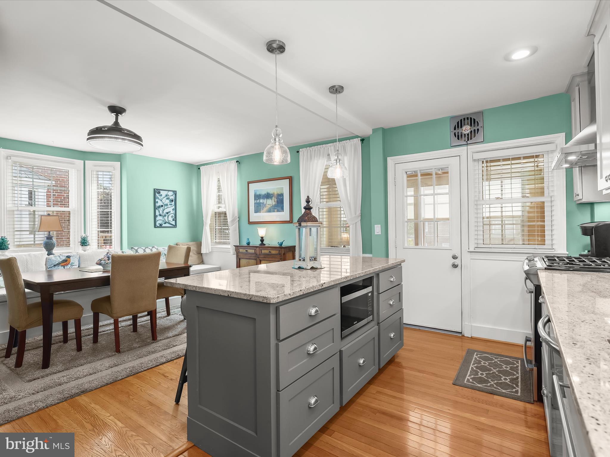 411 Greenlow Road Baltimore, MD 21228 - Photo 15 of 59 Eat-In Kitchen - Hardwood Floors