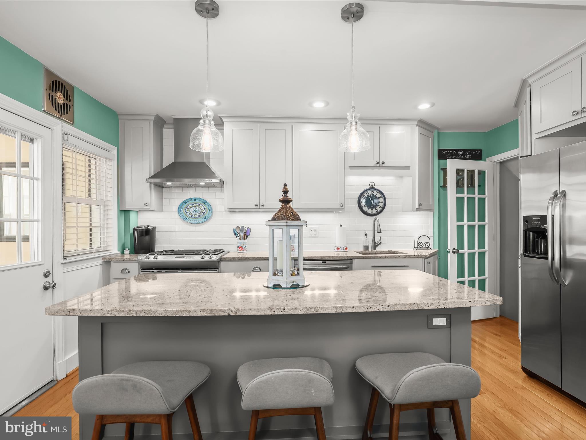 411 Greenlow Road Baltimore, MD 21228 - Photo 5 of 59 Granite Countertops - Center Island
