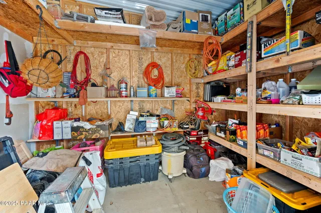 a balcony with furniture