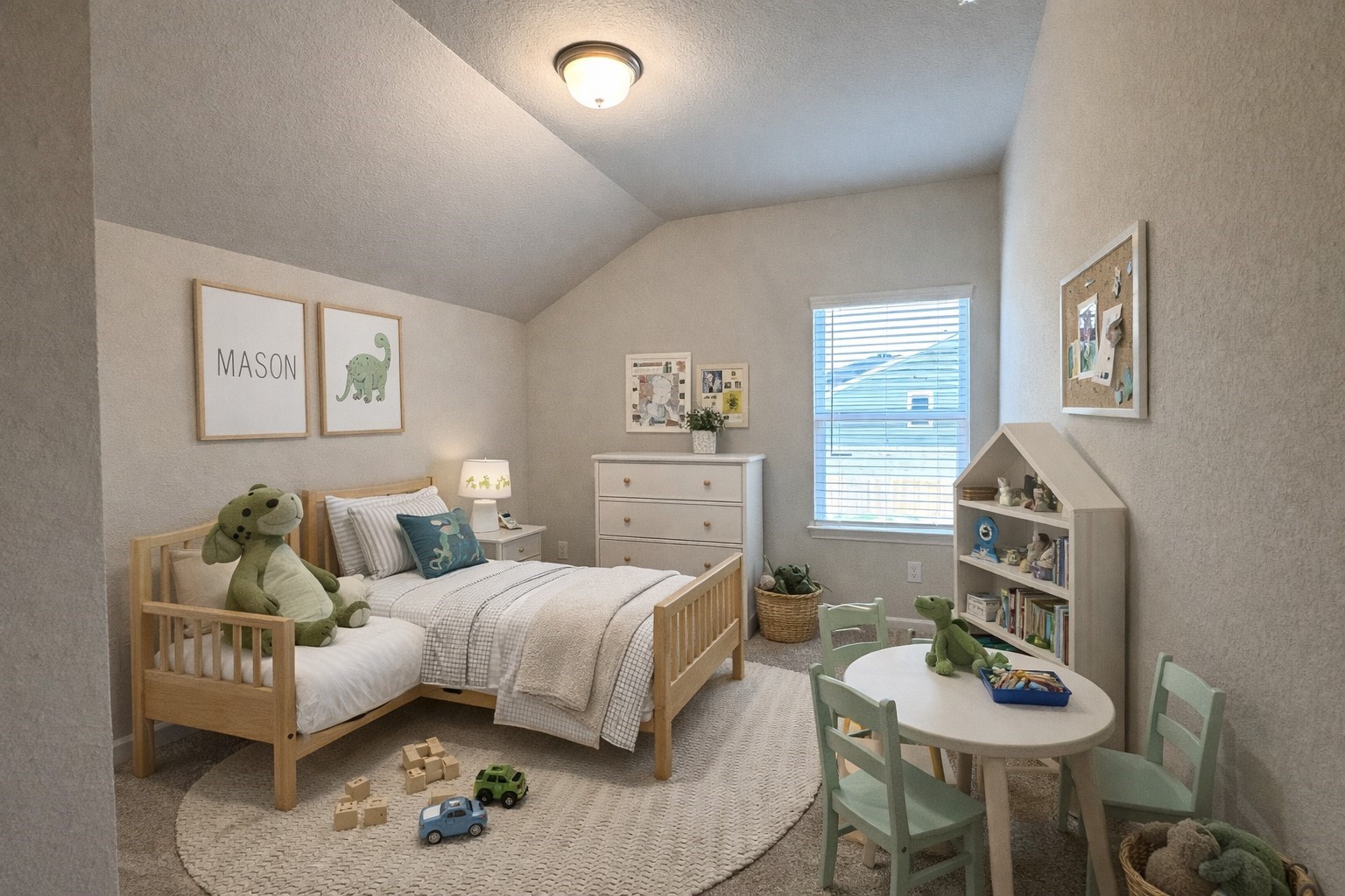 9749 Enclave Ridge Road Willis, TX 77318 - Photo 15 of 19 a bedroom with furniture and a bed