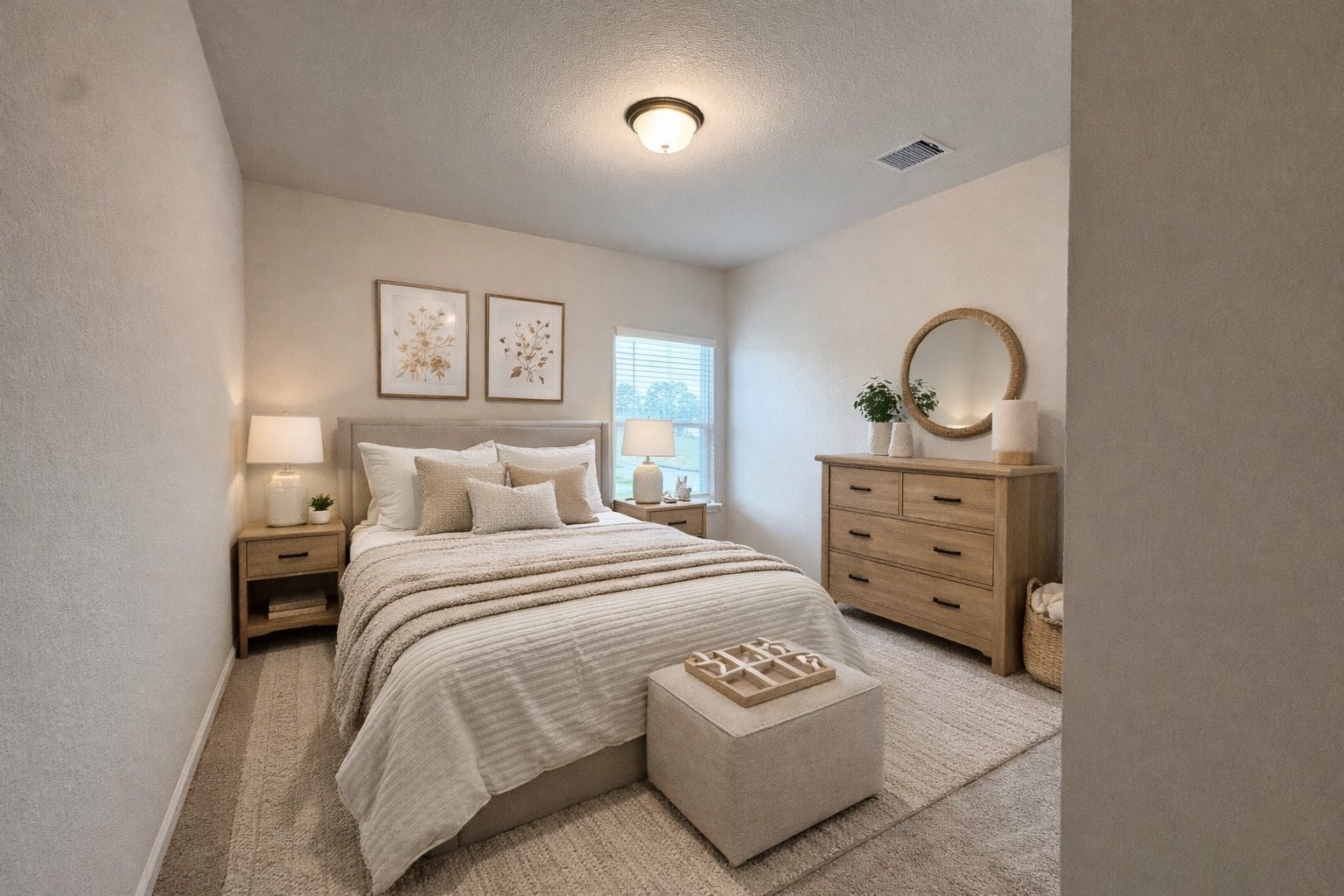 9749 Enclave Ridge Road Willis, TX 77318 - Photo 16 of 19 a bedroom with a bed and a dresser