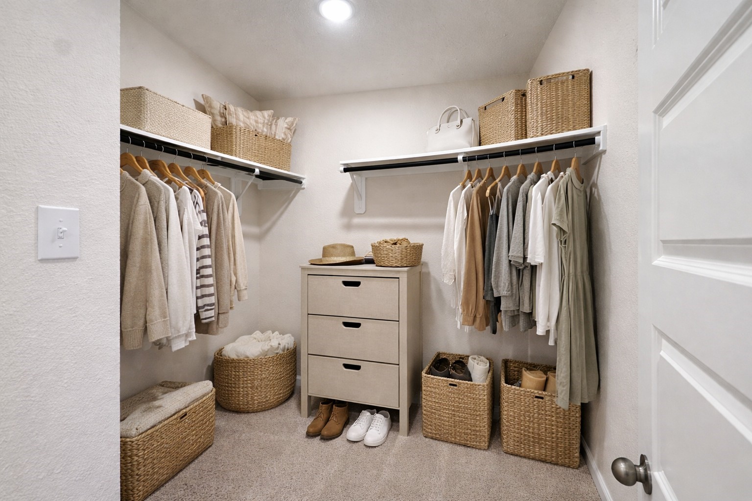 9749 Enclave Ridge Road Willis, TX 77318 - Photo 10 of 19 a view of walk in closet with clothes and shoes