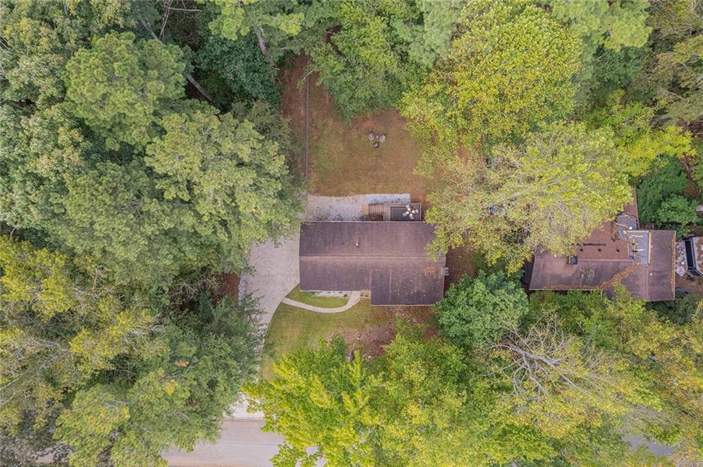 6375 Caladium Drive Acworth, GA 30102 - Photo 40 of 41 an aerial view of a house with a yard