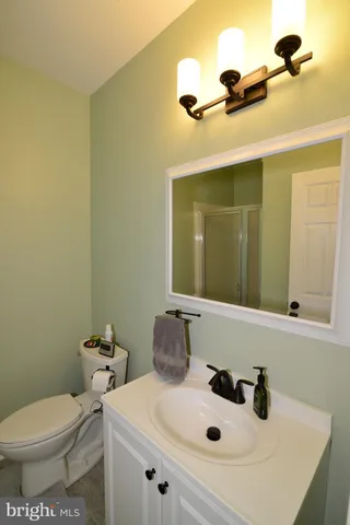 a bathroom with a sink and a toilet