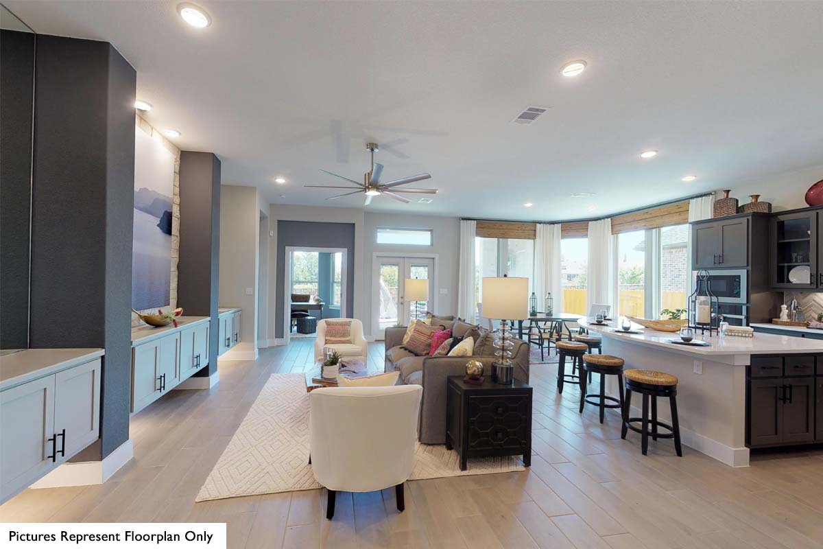 404 Ridgewell Loop Georgetown, TX 78633 - Photo 13 of 18 REPRESENTATIVE OF FLOOR PLAN ONLY