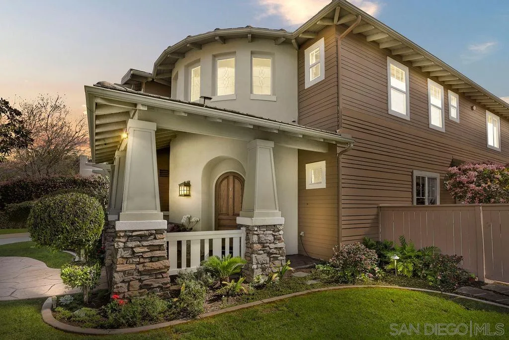 1375 Ravean Court Encinitas, CA 92024 - Photo 3 of 73 a front view of a house with garden