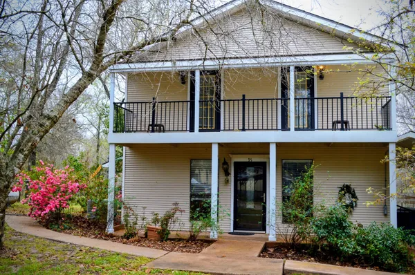 front view of house with a porch