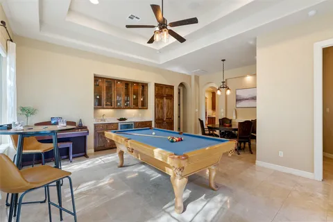 a outdoor space with furniture