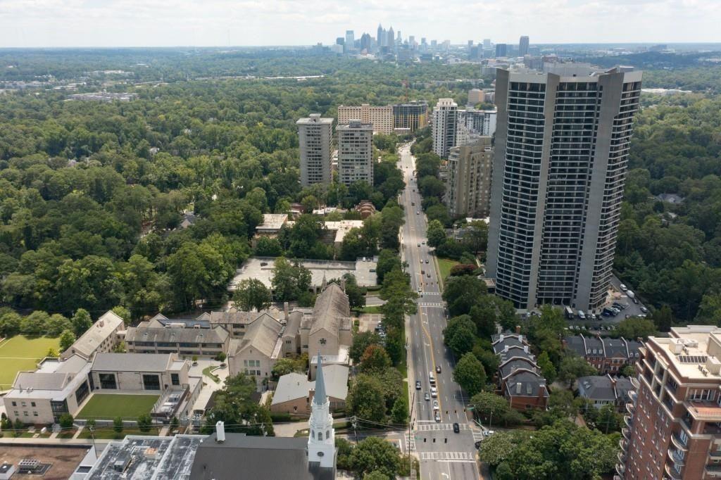 2734 Peachtree Road Northwest, Unit C404 Atlanta, GA 30305 - Photo 19 of 19 a view of city with tall buildings