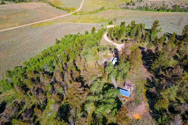 a view of an ocean and a mountain