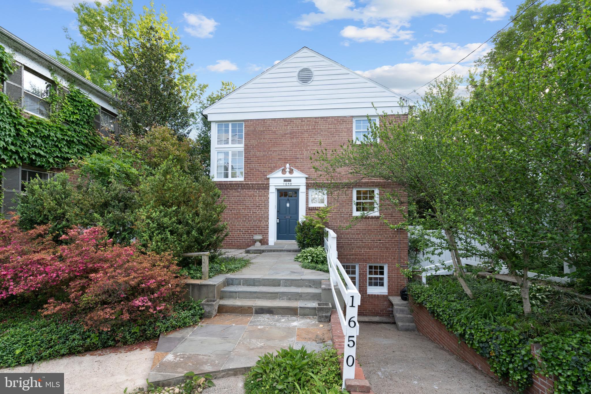 1650 Foxhall Road Northwest Washington, DC 20007 - Photo 1 of 34 Gorgeous Front Garden; loads of off street parking