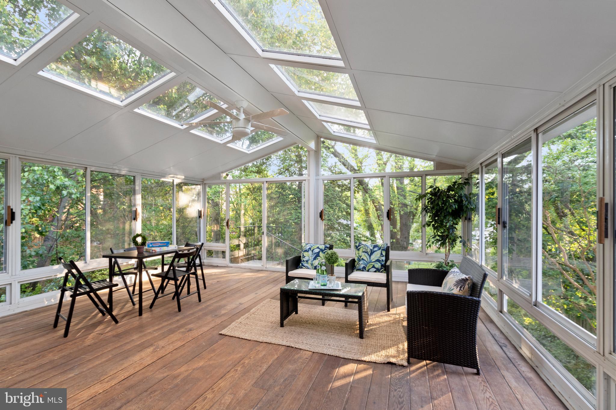 1650 Foxhall Road Northwest Washington, DC 20007 - Photo 17 of 34 Sun Room off Family Room