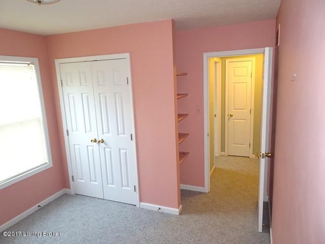 9317 Gutenberg Road Jeffersontown, KY 40291 - Photo 21 of 30 Has a double wide closet and shelving.